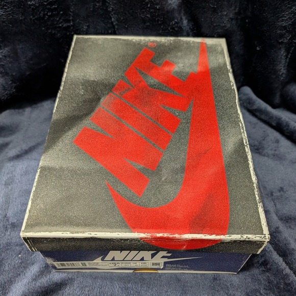 Nike Air Jordan 1 High OG Rare Air Deep Royal Blue 7Y / Women's 8.5 FD1437-100 - Picture 5 of 16